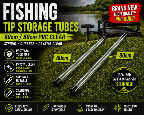 Fishing tip storage - tip, tubes