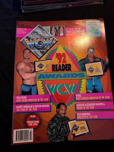 Reader awards wcw - reader,