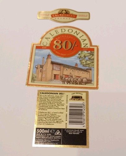 Caledonian edinburgh - caledonian, 80/-