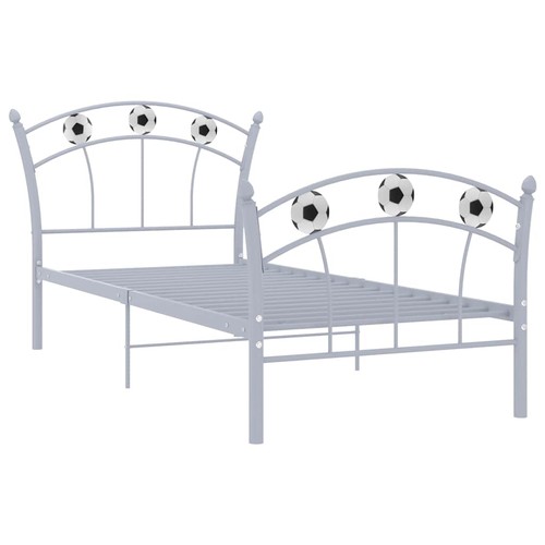 Bed frame with - bed, football