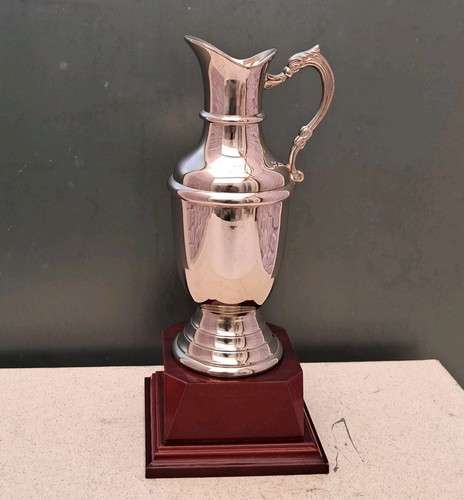 Nickel plated claret jug - nickel,