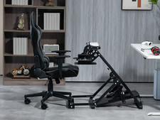 Zootopo Racing/Flight Sim Cockpit Wheel Stand or Seat Fit Logitech Hotas Warthog