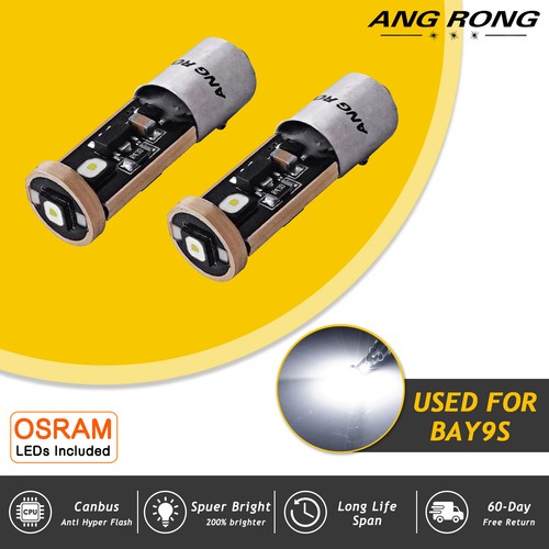 White bay9s 435 h21w led - 2x,