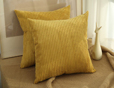 Cushion Covers Plain Corduroy