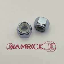 BSF Hex Nyloc Nut BZP 1/4"