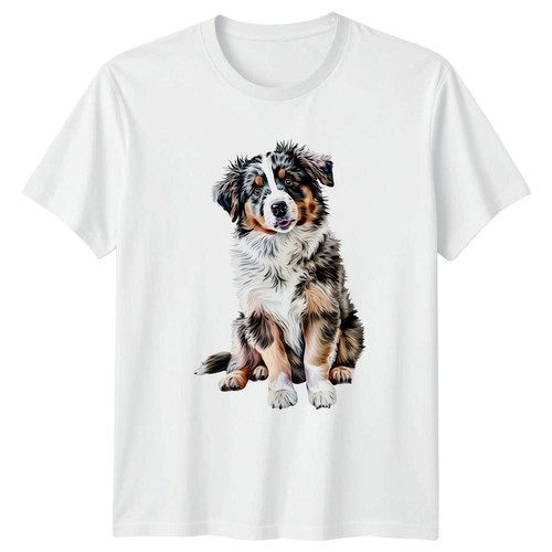 Australian shepherd puppy - shepherd, dogs