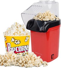 Popcorn Maker Electric Red Hot
