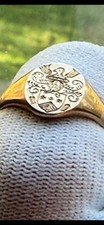 Antique Style 9ct Gold Signet