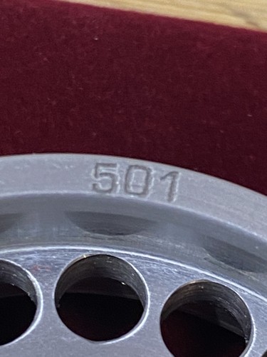 Abu 501 closed - face, reel