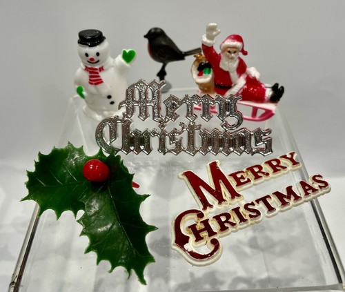 Christmas cake decorations - christmas,