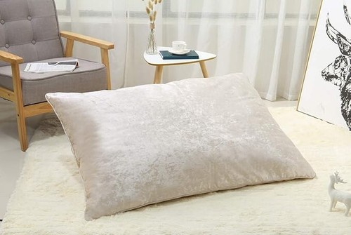 Crushed velvet cushion covers - velvet,