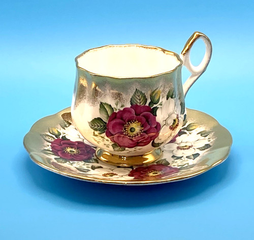 Sandringham tea cup saucer - tea,