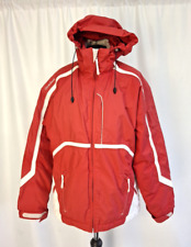  Decathlon Ski Jacket Coat Red