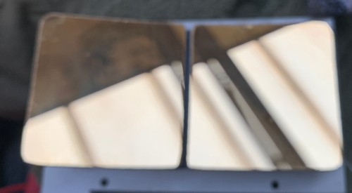 Sintered gold optical mirror - gold,