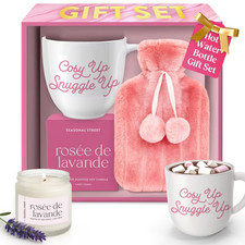 Hot Water Bottle Gift Set for