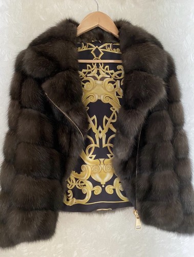 Barguzin sable fur coat size - sable,