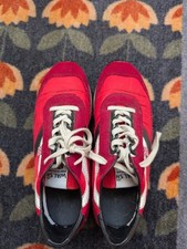 Women's Red Walsh trainers  size 38 UK . Made  in Bolton.