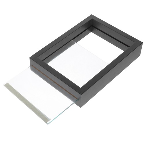 Glass flower frame double - flower,