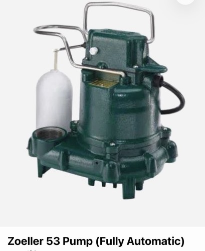 Zoeller u53 submersible sump - submersible,