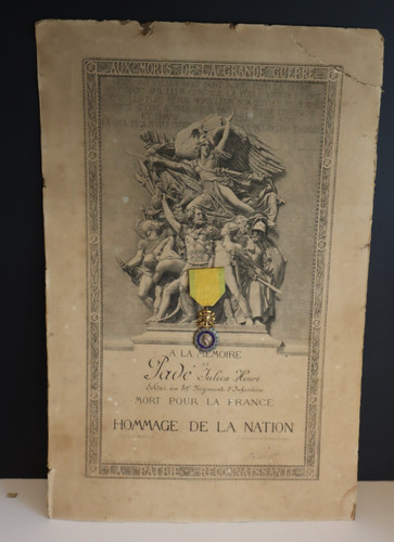 Ww1 french medaille - french, "medaille
