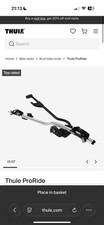 Thule 591 Pro Ride 2015 Roof