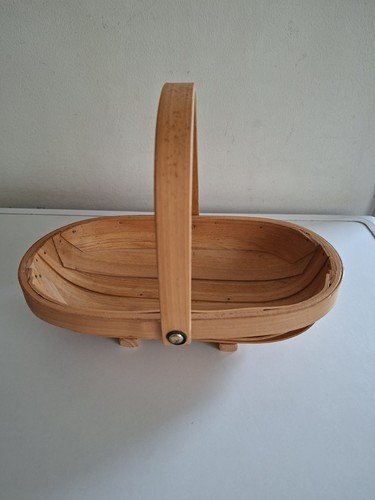 Vintage wooden trug - wooden,