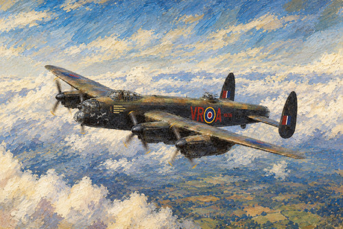 Lancaster bomber aircraft ww2 - bomber,