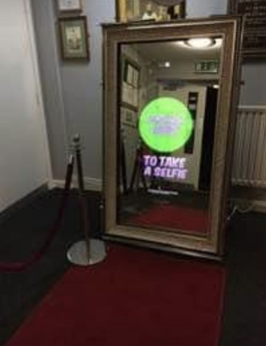 Magic mirror photo booth - mirror, booth.