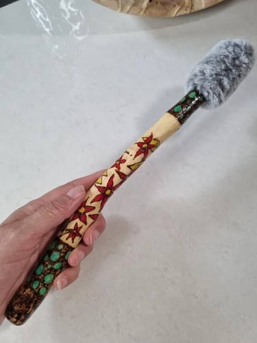 Drum beater for shamanic - drum, skin
