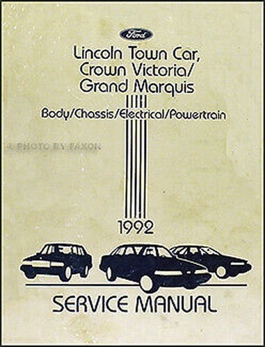 1992 lincoln town car - 1992,
