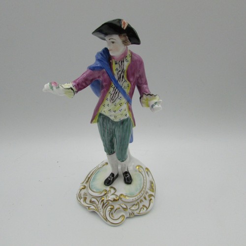 Spode chelsea gentleman figure - chelsea,