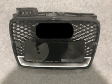 For Audi 2005-2008 A4 B7 Non S-Line RS4 Style Grill Grille Trim Mesh Sliver