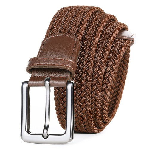 Elastic braided golf belt for - braided,