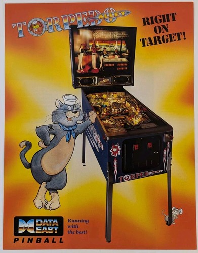 Torpedo alley pinball - torpedo,