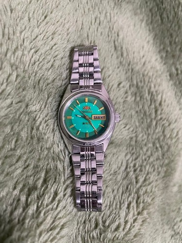 Orient watch green - watch,