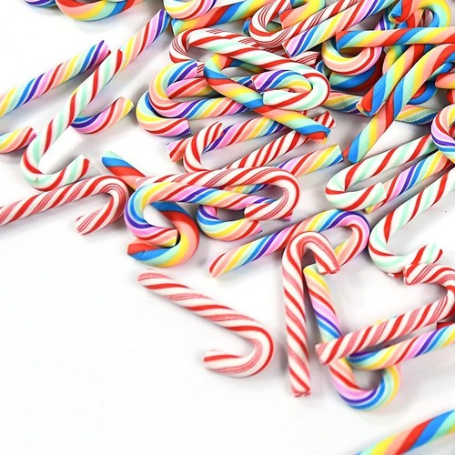 50pcs mini candy cane - mini,