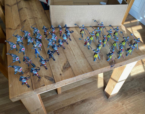 Mixed lot painted - mixed,