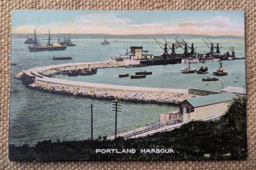 Portland harbour seaside - harbour,