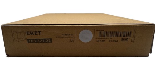 Ikea eket cube light - cube, gray