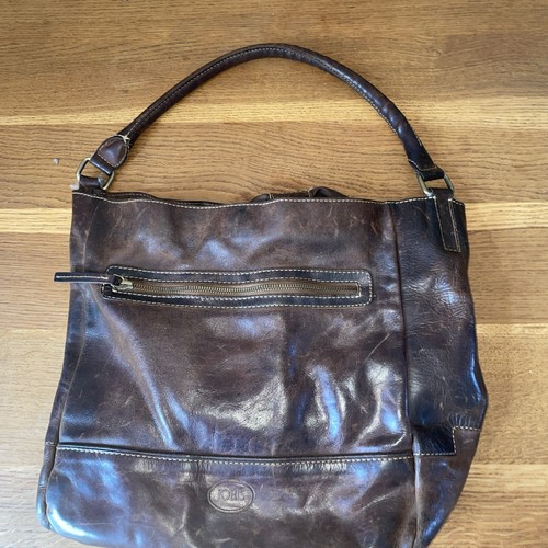 Jobis brown leather shoulder - jobis,