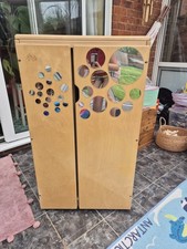 Community Playthings Cupboard With Shelves And Magnetic Doors.
