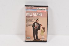 Will Glahe - Akkordeon -  MC Musikkassette - Teldec  - vintage