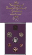 1980 British Coin Mint Proof