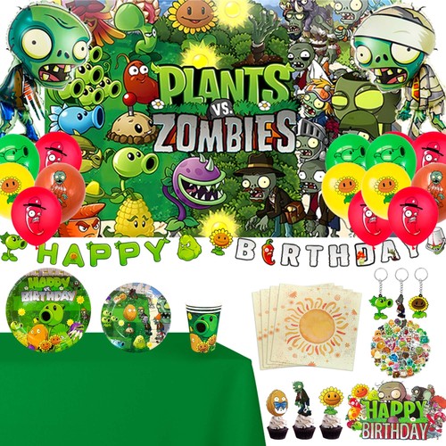 Plants zombies birthday - plants, vs