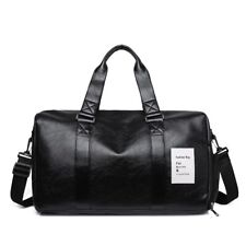 Men's Duffle Bag with Shoe Compartment Gym Travel Carry on Luggage Handbag