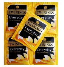 Twinings Everyday Tea Bags – Individual Enveloped Tagged Sachets –100% Black Tea