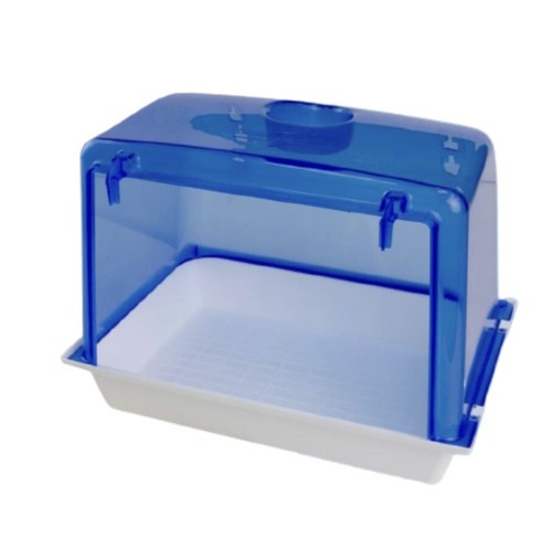 Large plastic cage bath - cage, for