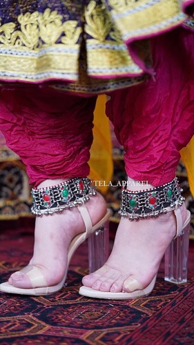 Afghan payal pazaib jewelry - payal,