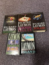 5x Richard Laymon Vintage Horror Book Bundle Hardcover