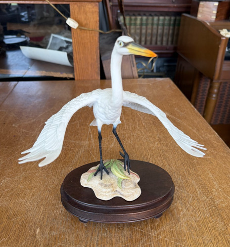 Boehm white egret - white,